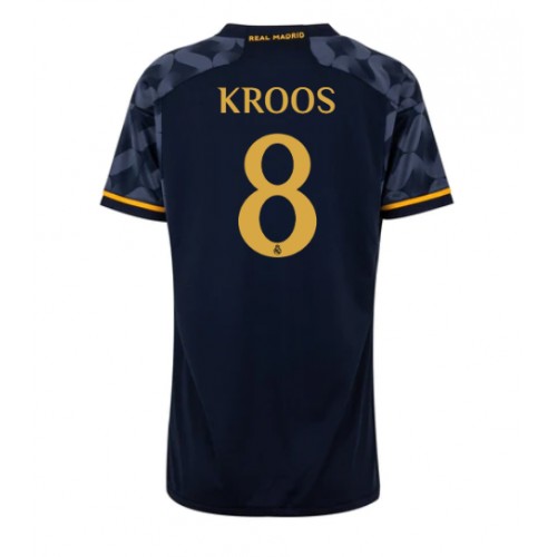 Maillot de foot Real Madrid Toni Kroos #8 Extérieur Femmes 2023-24 Manches Courte